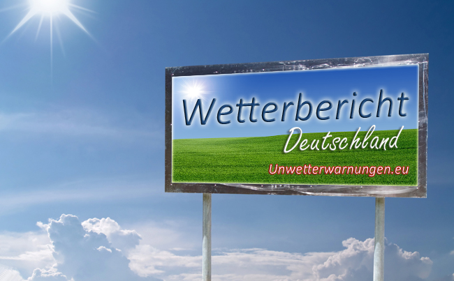 Wetterbericht / Wettervorhersage für Deutschland – Montag – 17.04.2013