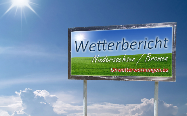 Wetterbericht / Wettervorhersage für Niedersachsen, Bremen und Hamburg – Mittwoch – 17.04.2013